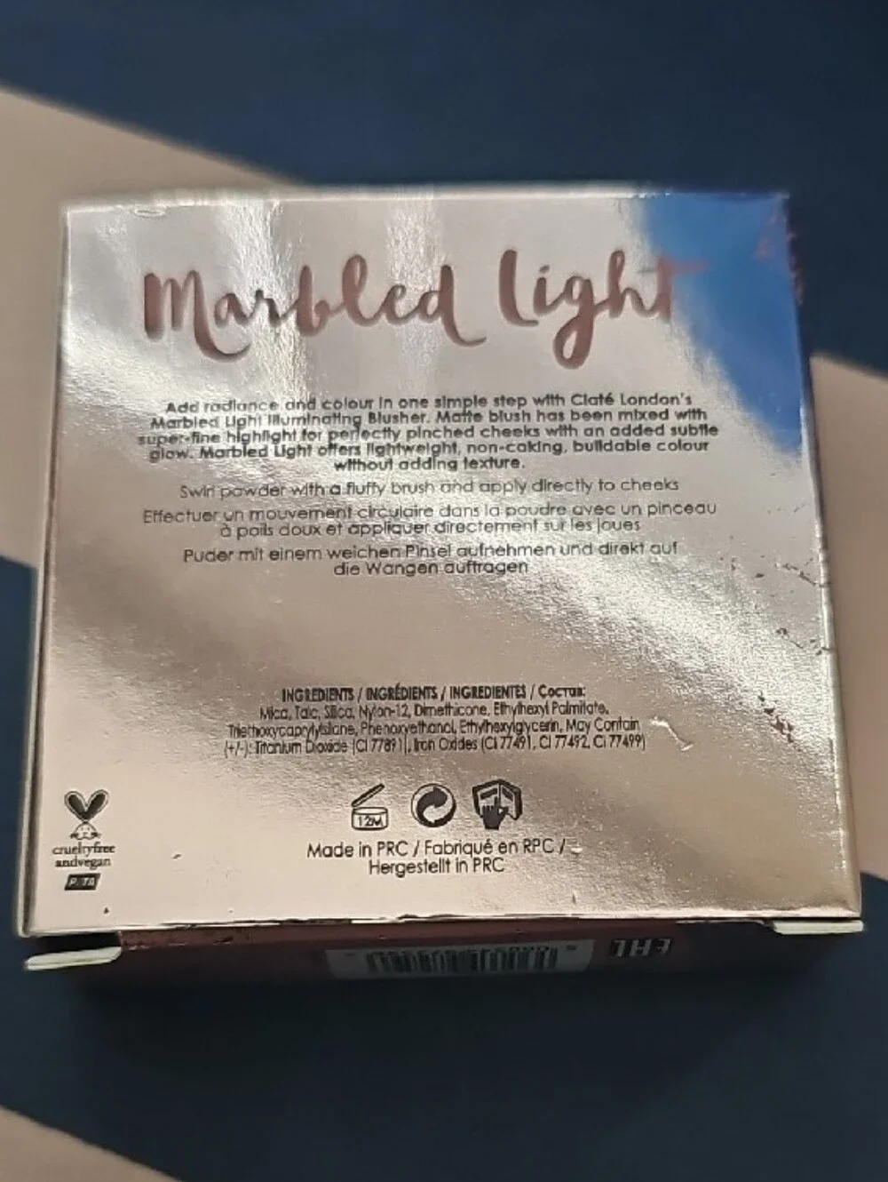 Ciaté London Marbled Light Illuminating Blusher - Halo - Picture 3 of 4